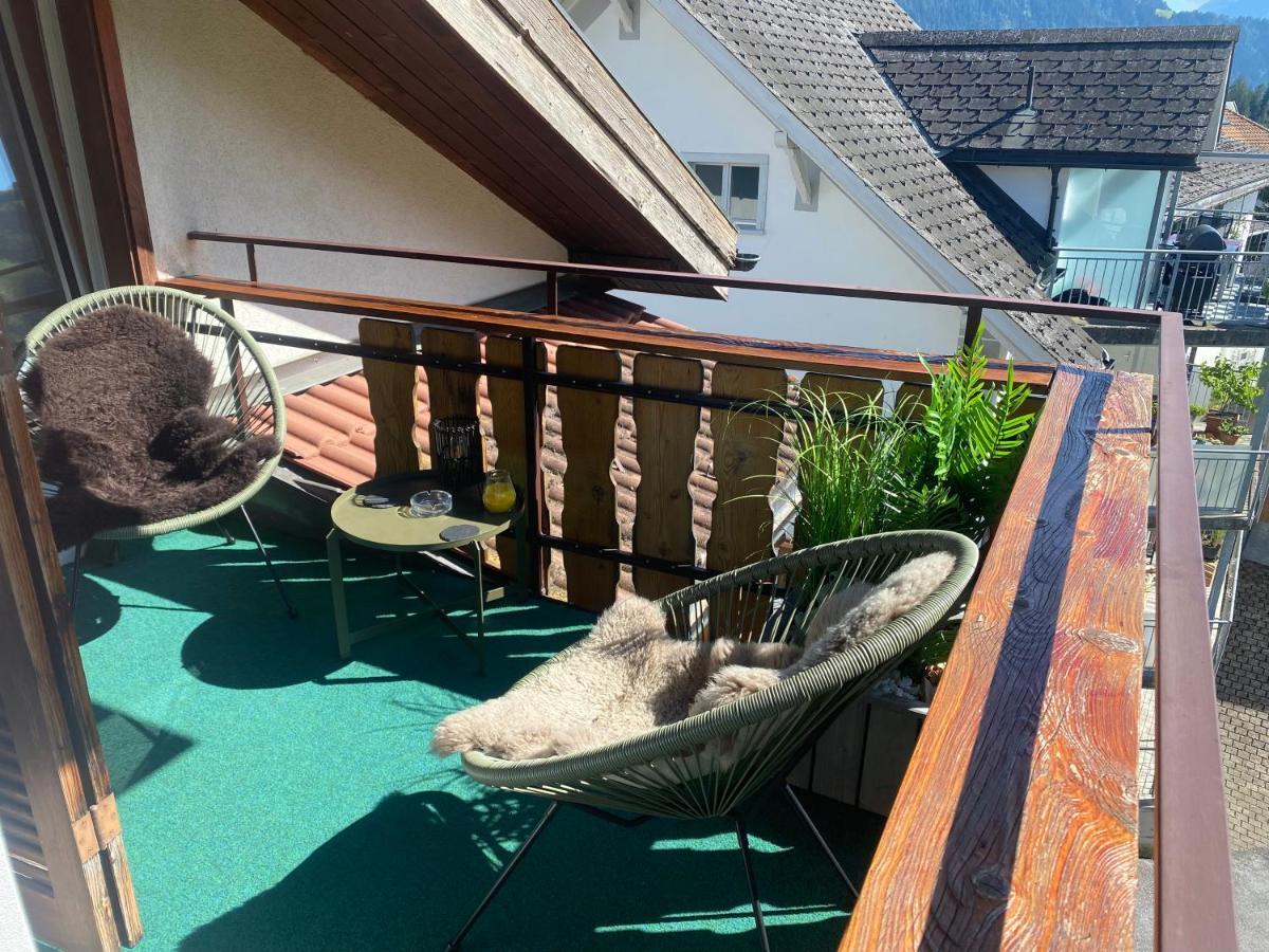 Dachwohnung In Der Mitte Von Laax-Dorf Extérieur photo