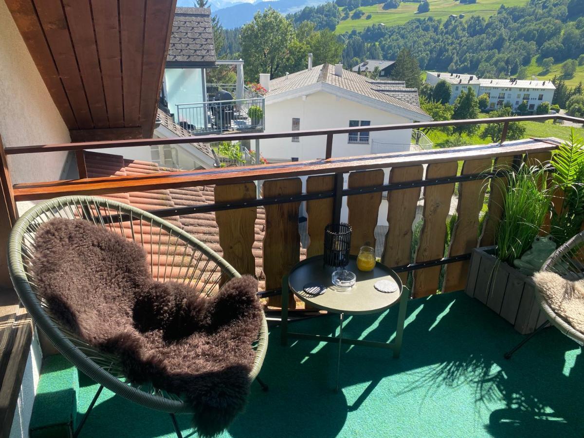 Dachwohnung In Der Mitte Von Laax-Dorf Extérieur photo